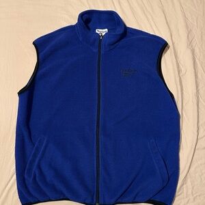 Vintage Reebok Blue Fleece Vest